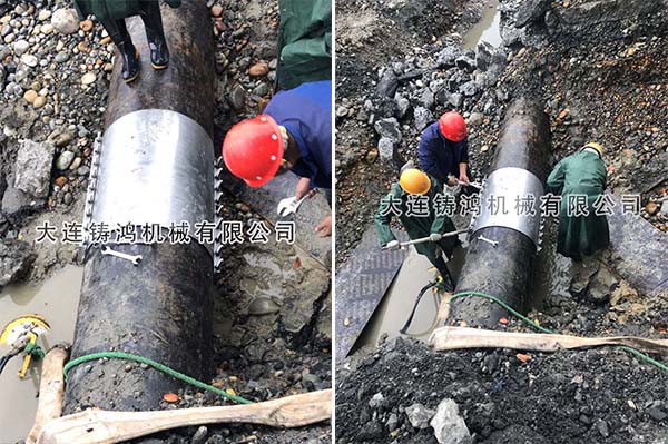 成都DN600鋼管修復(fù)案例